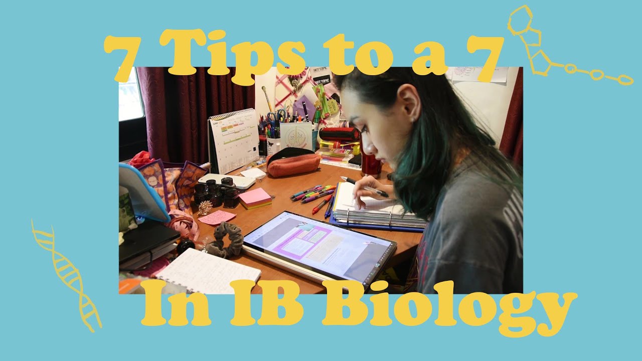 7 Tips to get a 7 in IB Biology (textbooks, notes, SmartPrep flashcards)