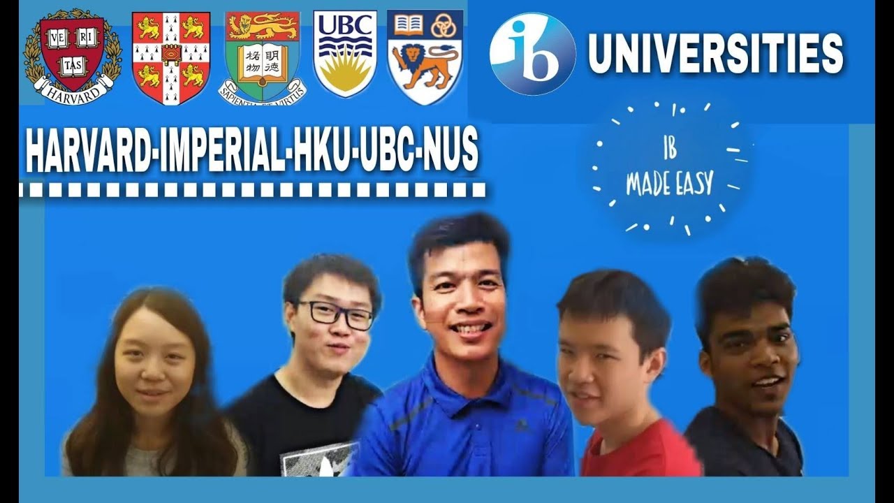 WAS IB WORTH IT? Our SCORES and UNIVERSITIES