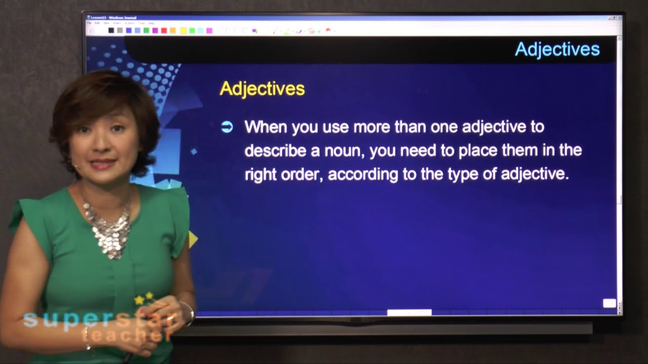Adjectives Made Easy: Types and the Correct Order Explained