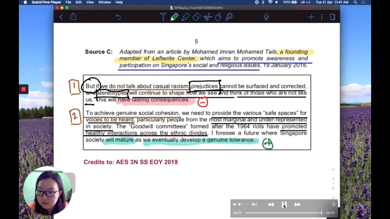 Sec 3 Social Studies - Comparison Skill - Source Annotation (Part I)