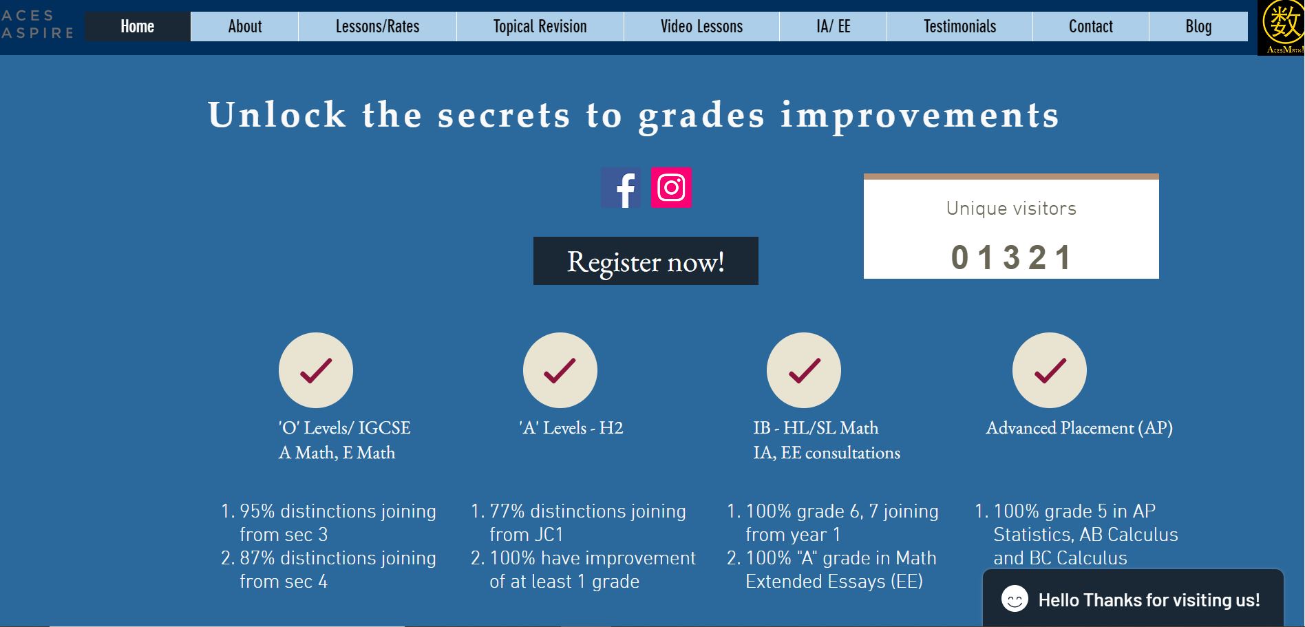 Aces Aspire Secondary School Tuition