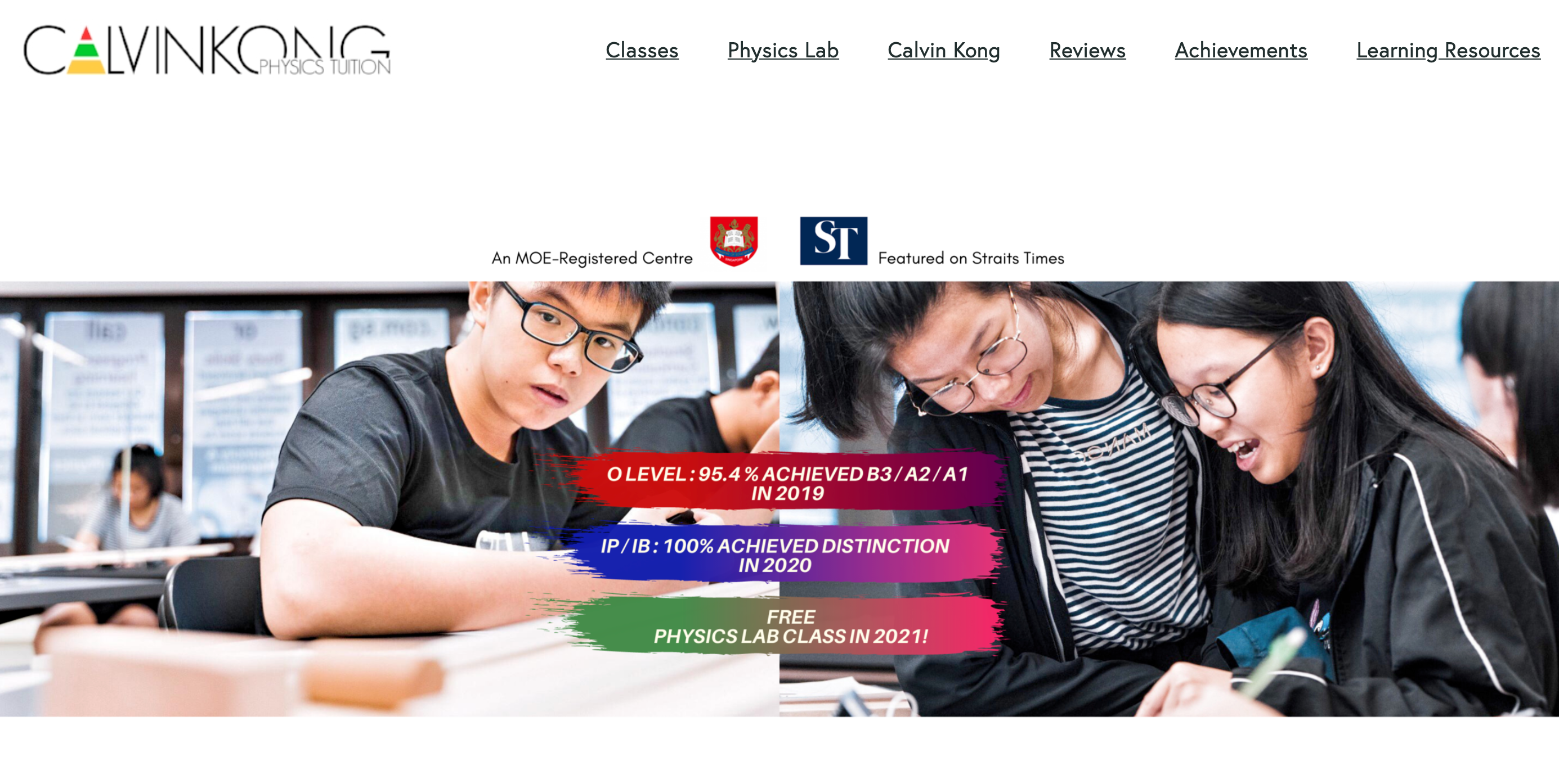 Calvin Kong Physics IP Tuition