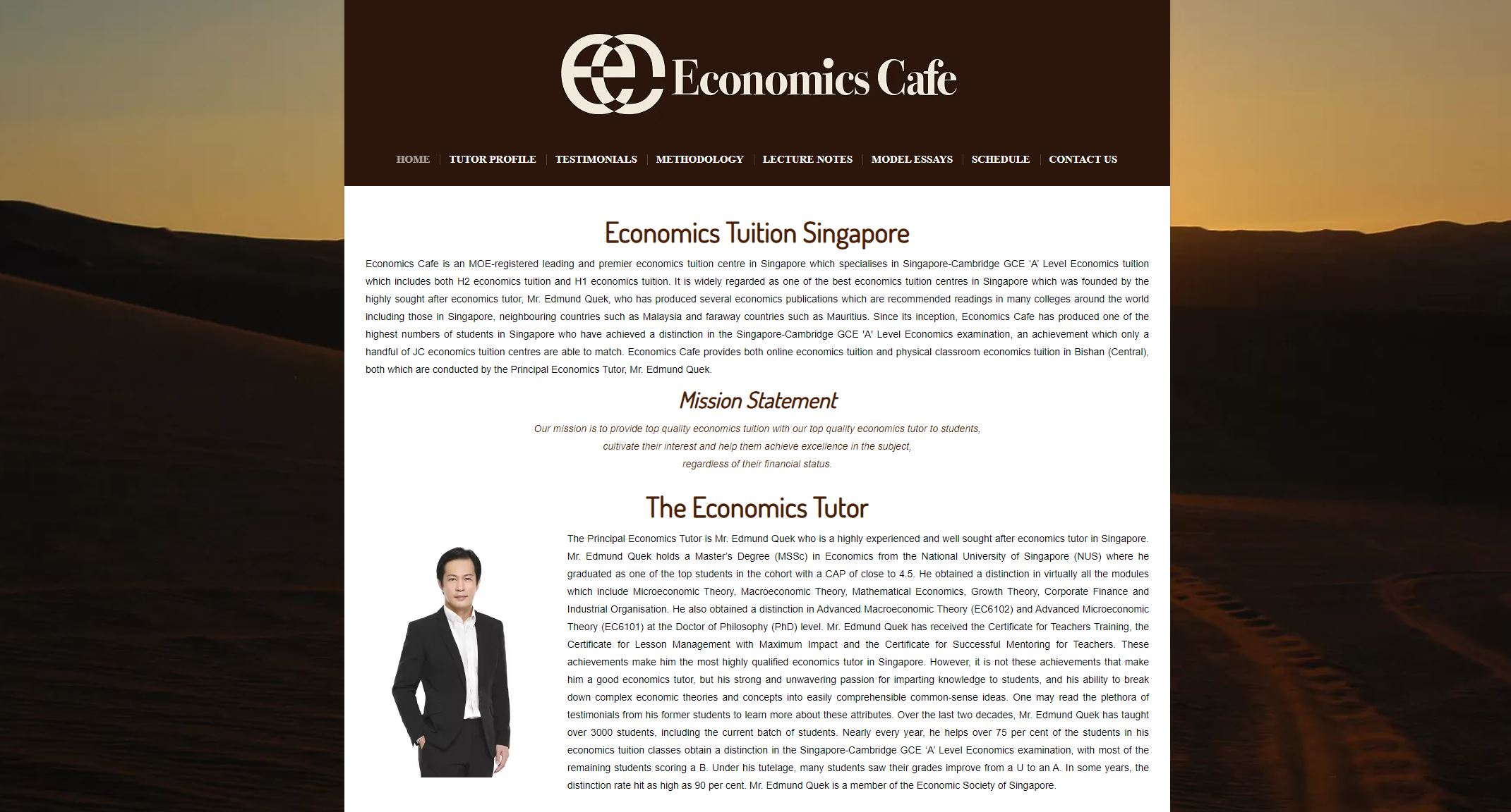 Economics Cafe JC Tuition