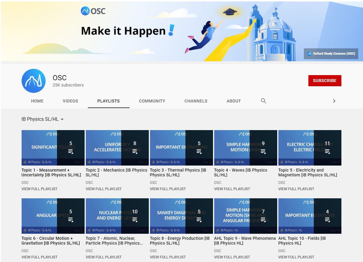Studynova's IB Physics lecture videos are comprehensive and easy to understand