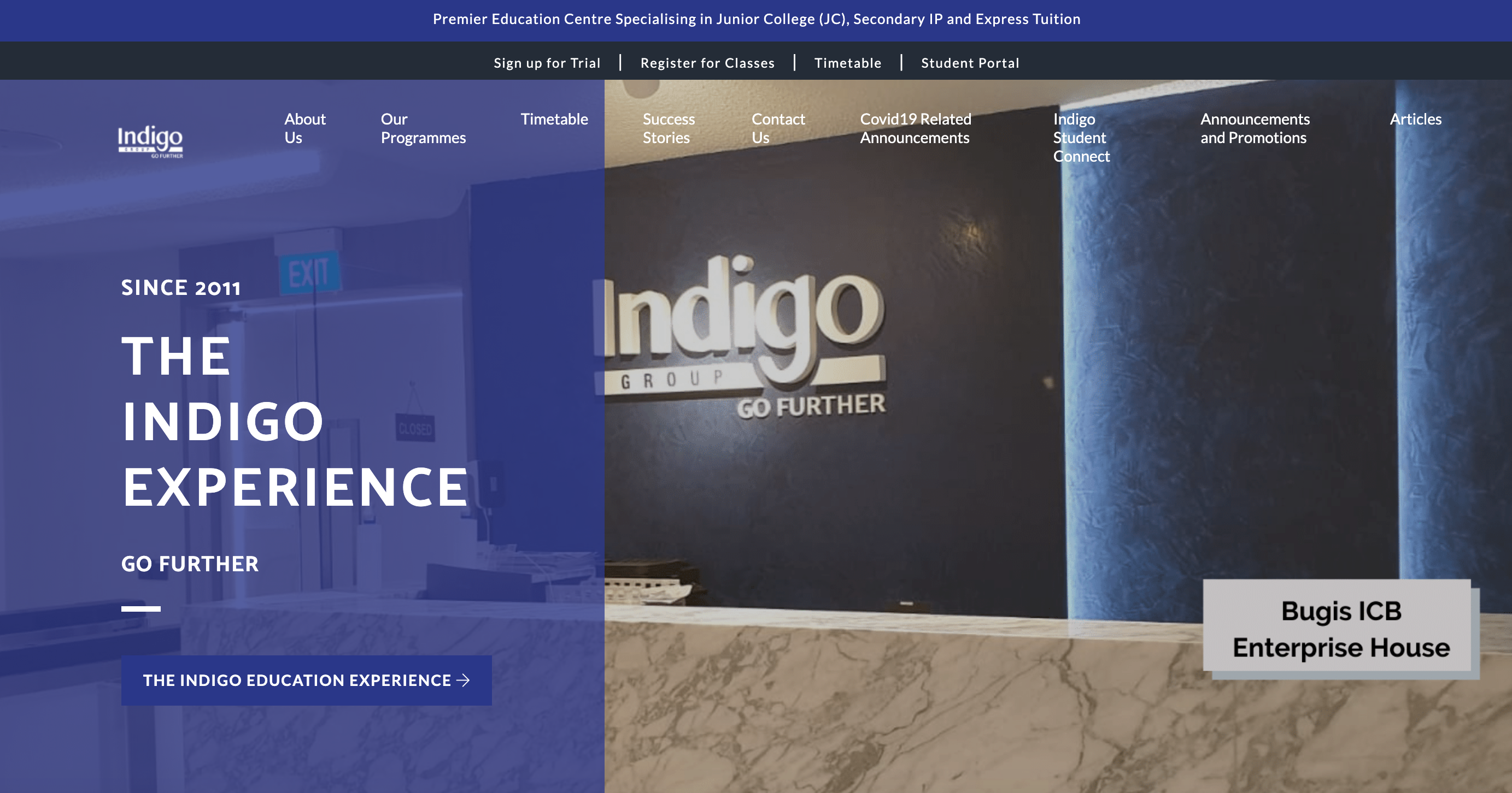 Indigo Education Group IP Tuition