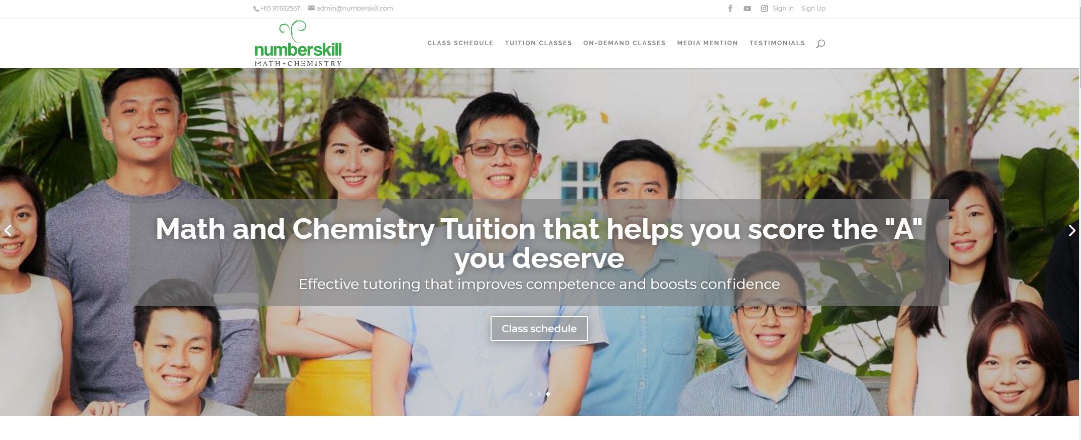 Number Skill Learning Centre JC Tuition