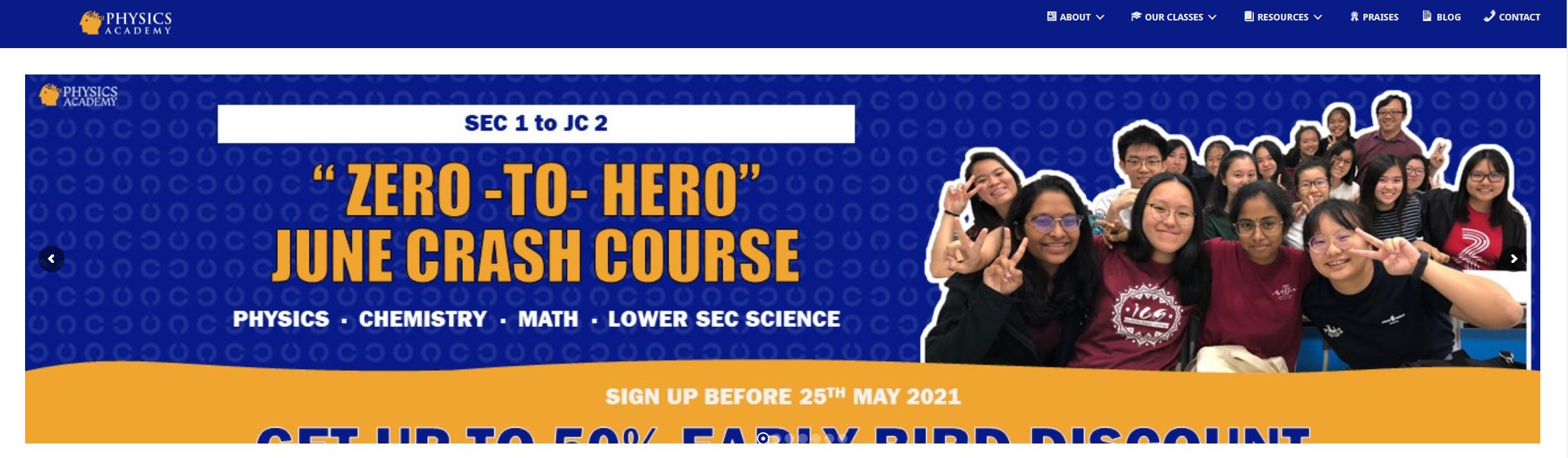 Physics Academy IB Tuition