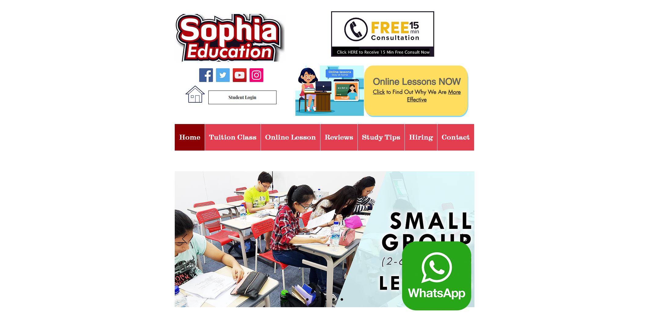 Sophia Education JC Tuition