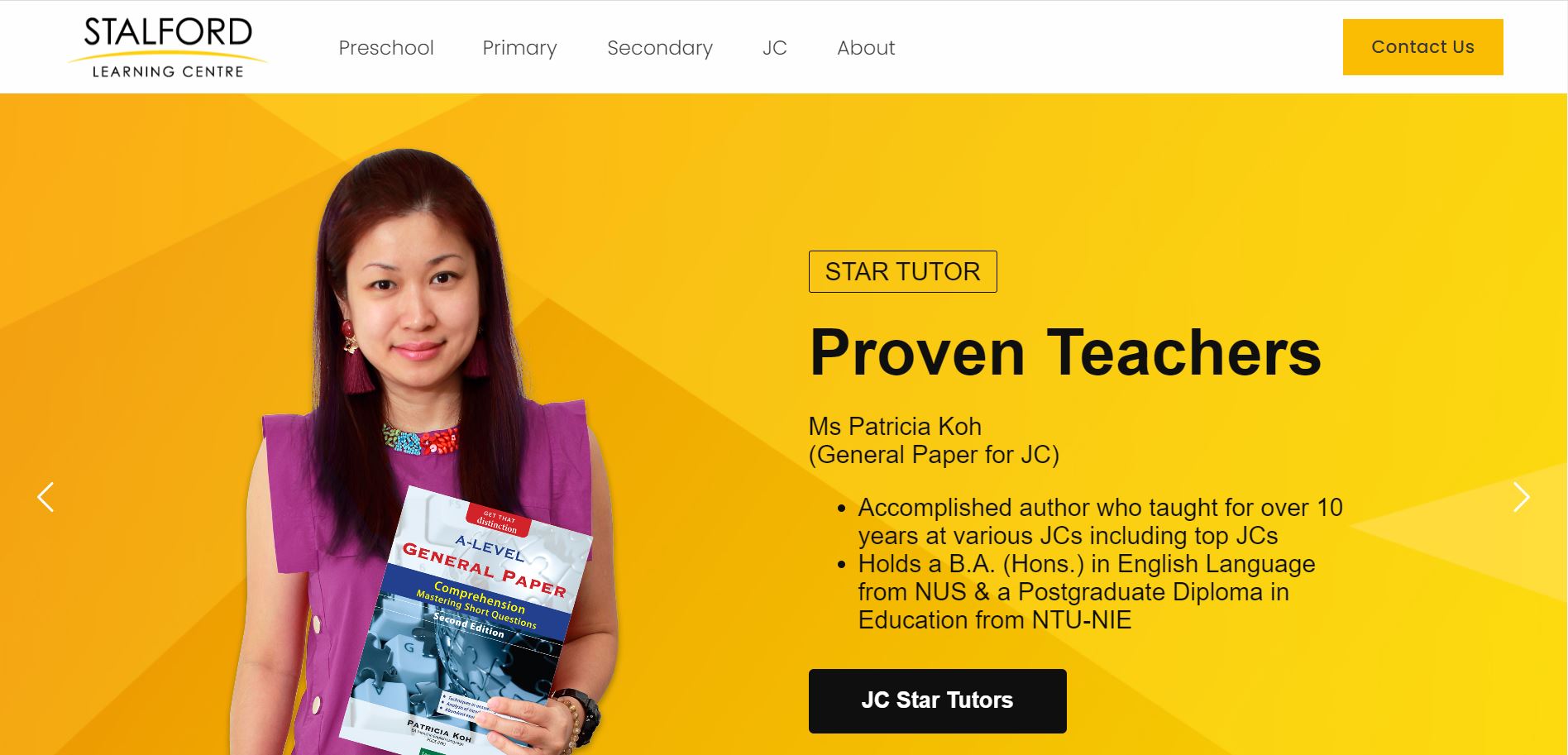 Stalford Learning Centre Secondary School Tuition