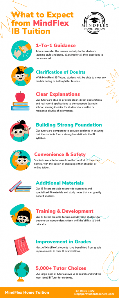 Infographic on What To Expect From MindFlex IB Tutors