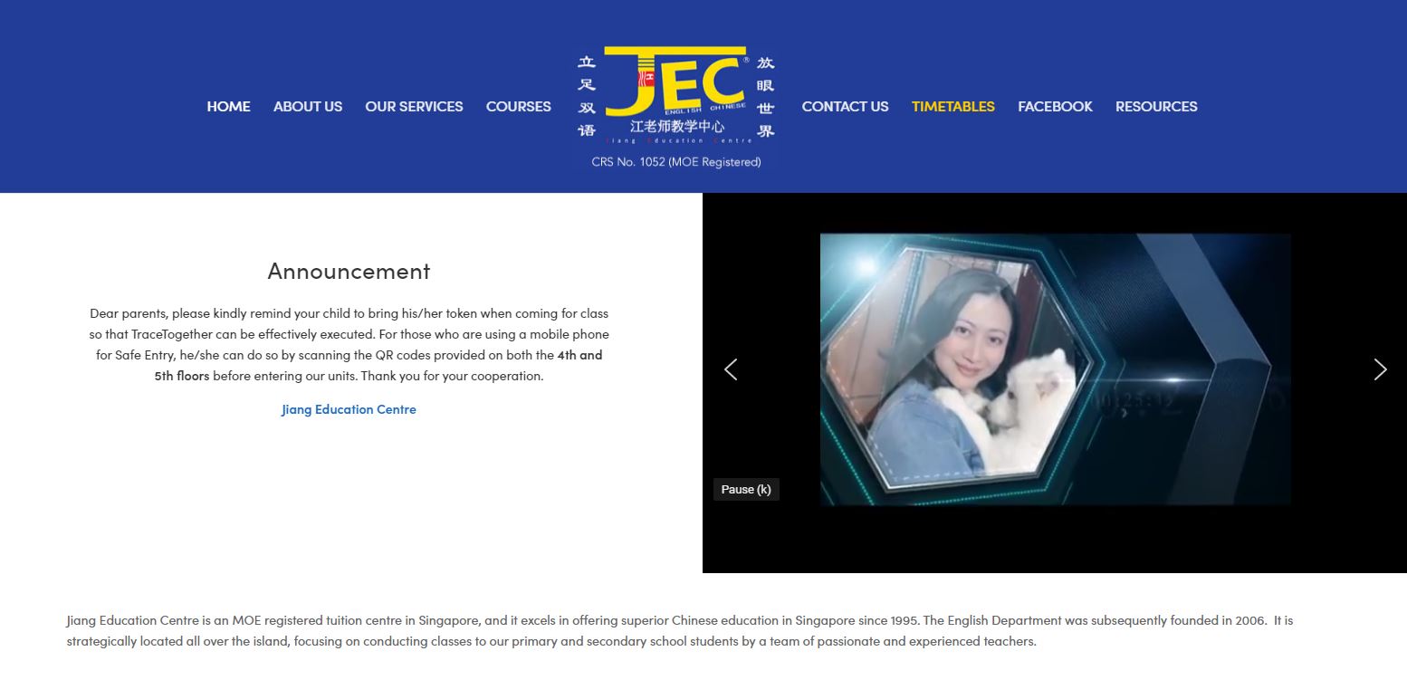 Jiang-Education-Centre-Chinese-Tuition