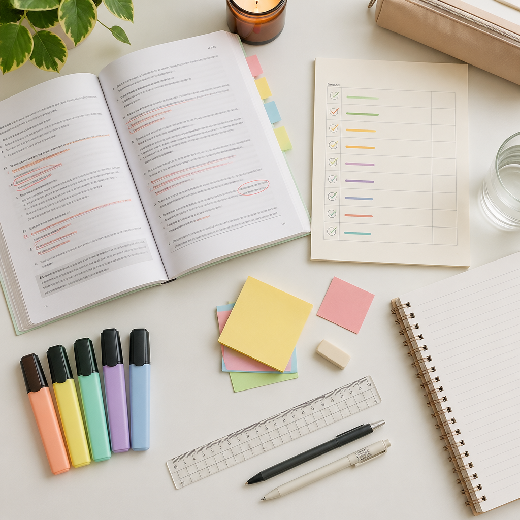 A tuition progress checklist and corrected worksheets showing how weekly indicators can reveal academic improvement over time.