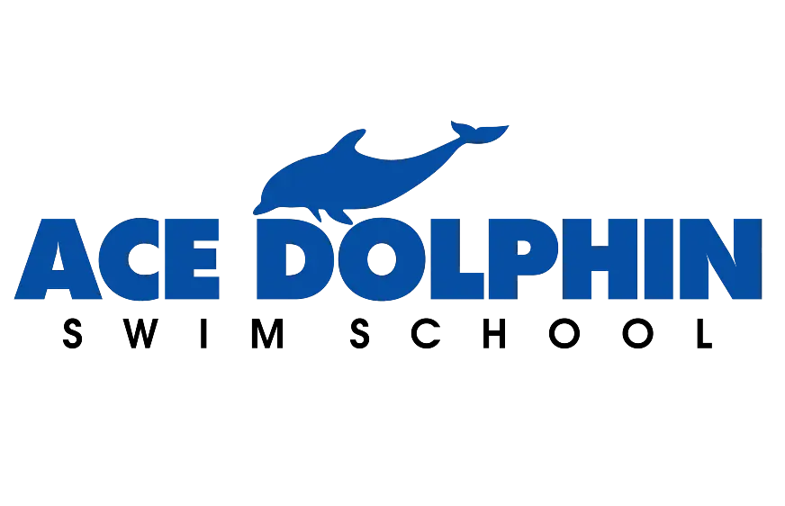 ace dolphin swim school logo