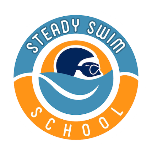 steady swim school logo