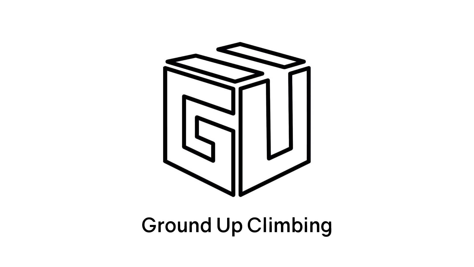 ground up climbing logo